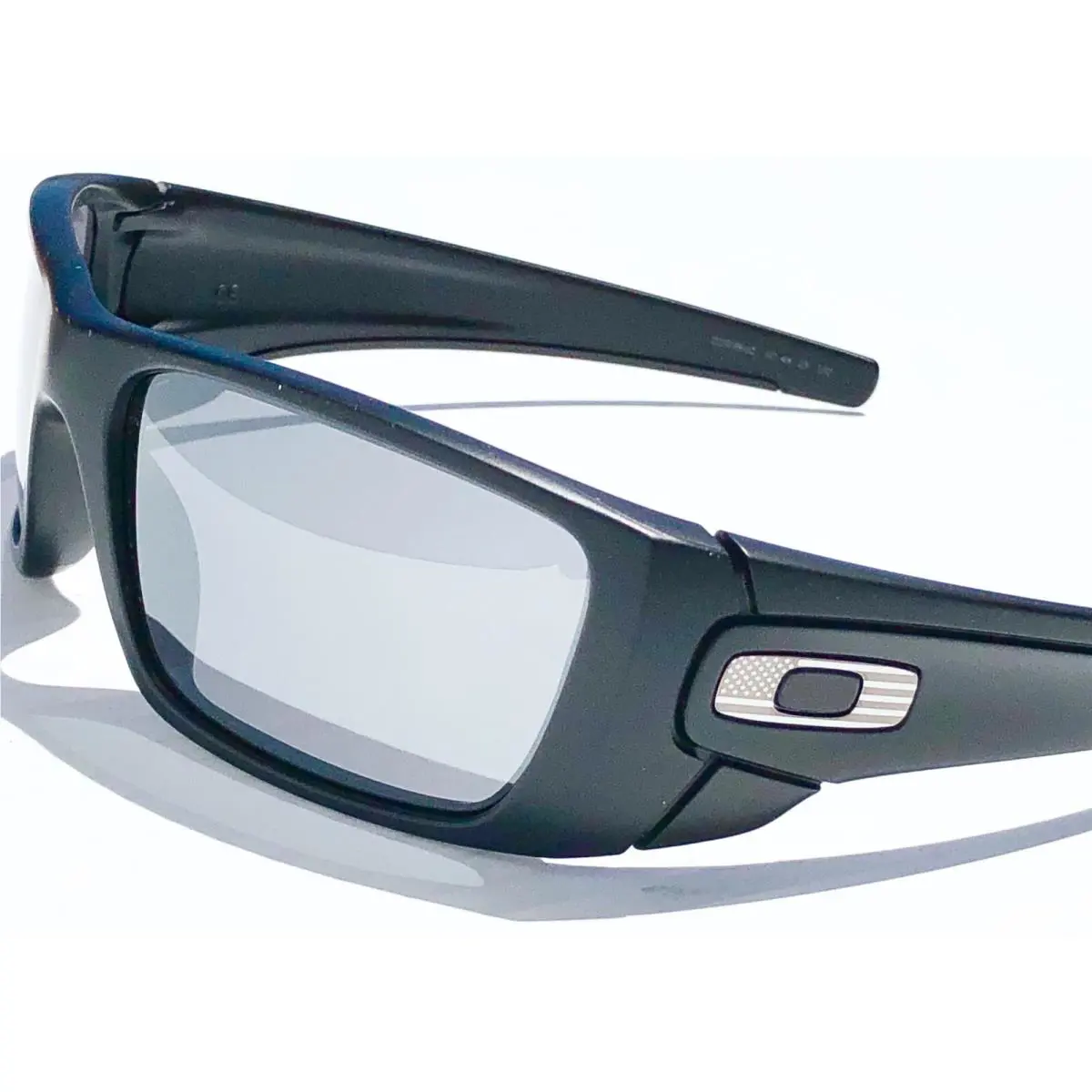Fuel Cell w Steel Usa Tonal Flag Matte Black Iridium Sunglass 9096-82 by Oakley