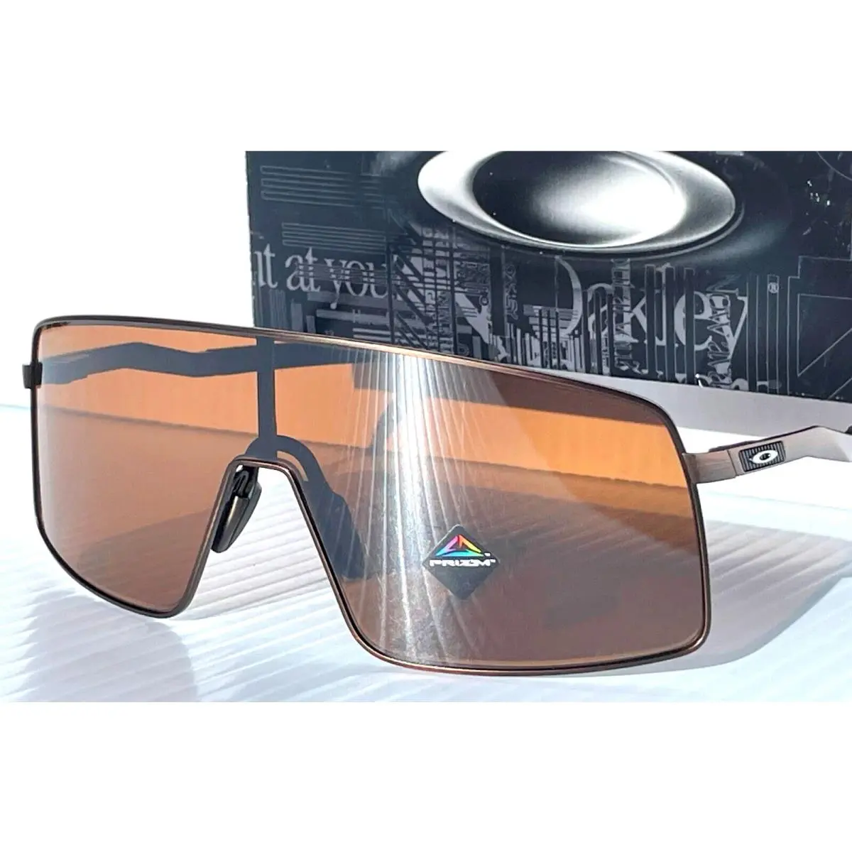Oakley Sutro TI Satin Toast Prizm Tungsten Lens Sunglass 6013-03