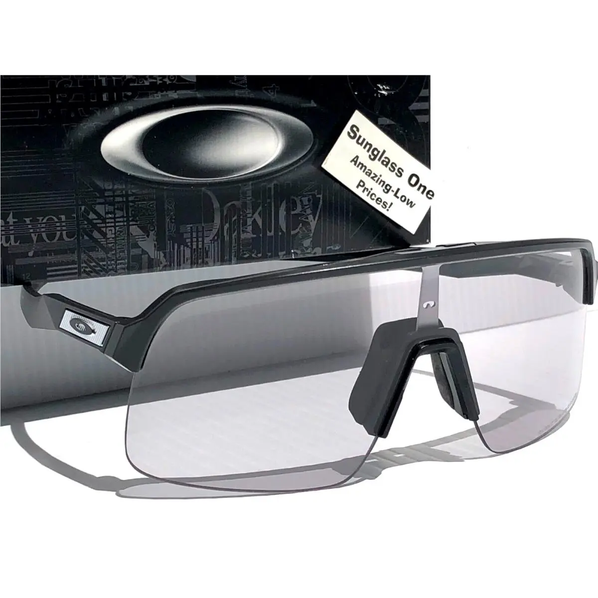 Sutro Lite Matte Carbon Photochromic Clear Lens Sunglass 9463-45 by Oakley