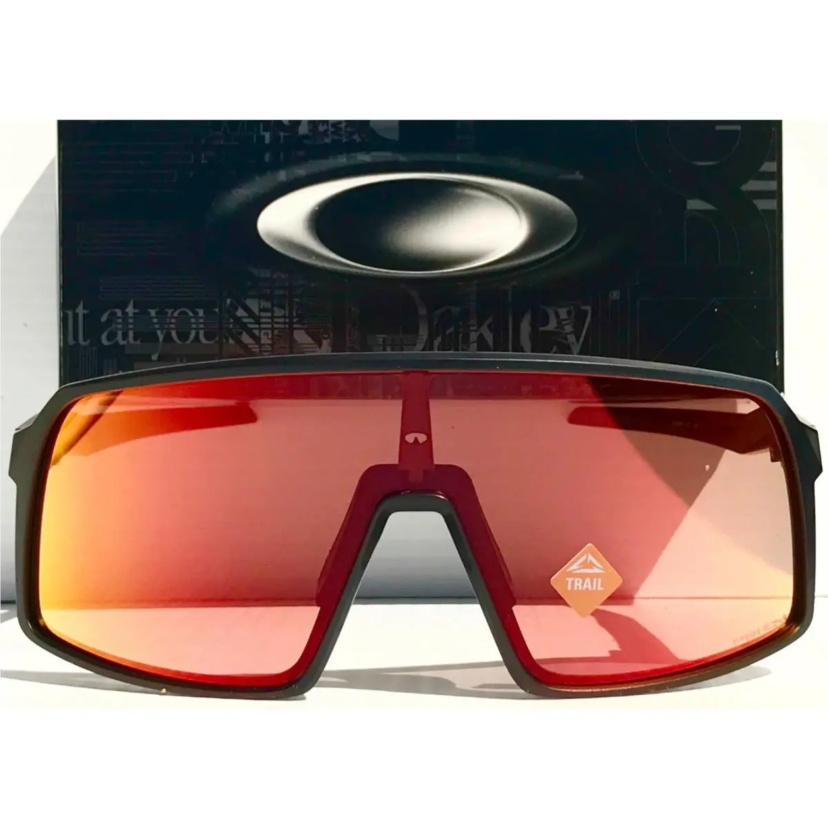Oakley Sutro S Matte Black w Prizm Trail Torch Sunglass 9462-03