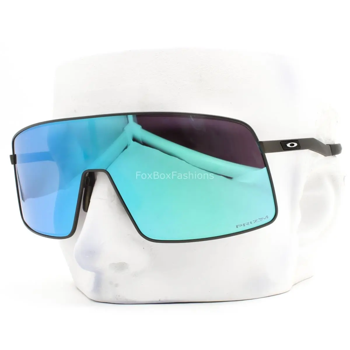 Sutro TI Sunglasses OO6013-04 Satin Lead Titanium Prizm Sapphire W/case by Oakley