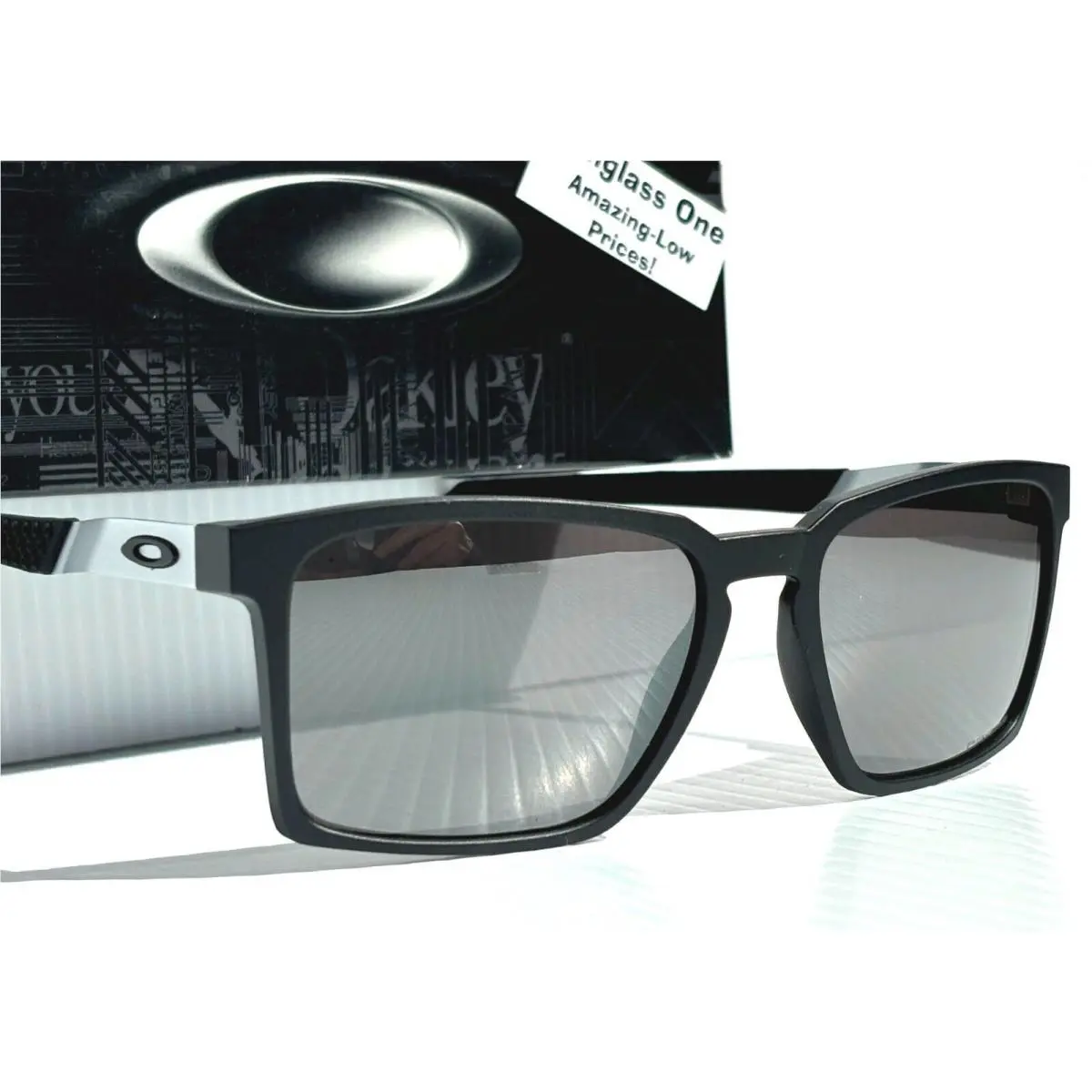 Oakley Exchange Sun Satin Black Prizm Black Lens Sunglass 9483-01