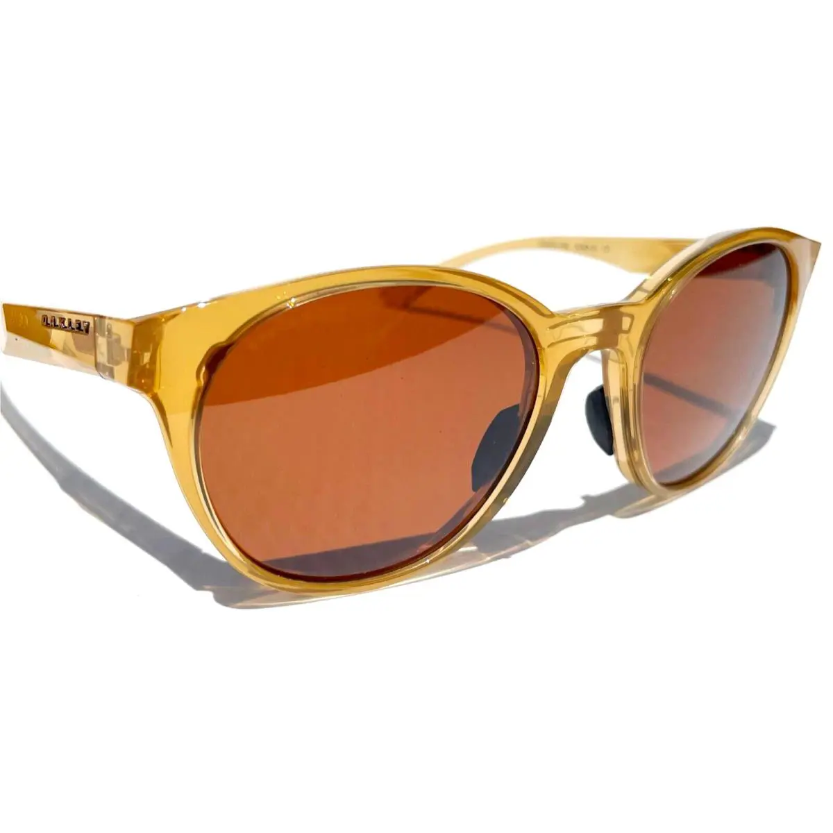 Spindrift Transparent Yellow Tan Prizm Tungsten Lens Sunglass 9474-12 by Oakley