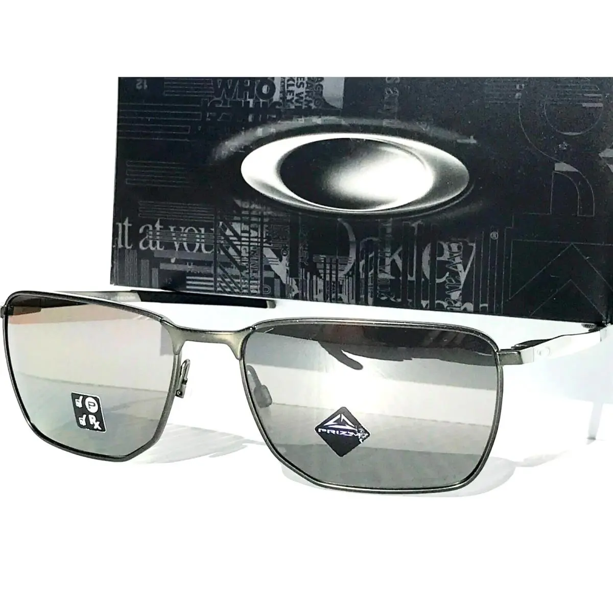 Oakley Ejector Carbon Metal w Polarized Prizm Black Sunglass 4142-03