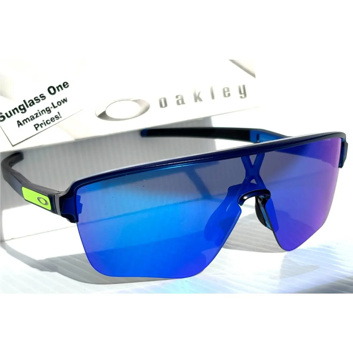 Oakley Corridor SQ Matte Trans Blue Prizm Sapphire Lens Sunglass 9415-02