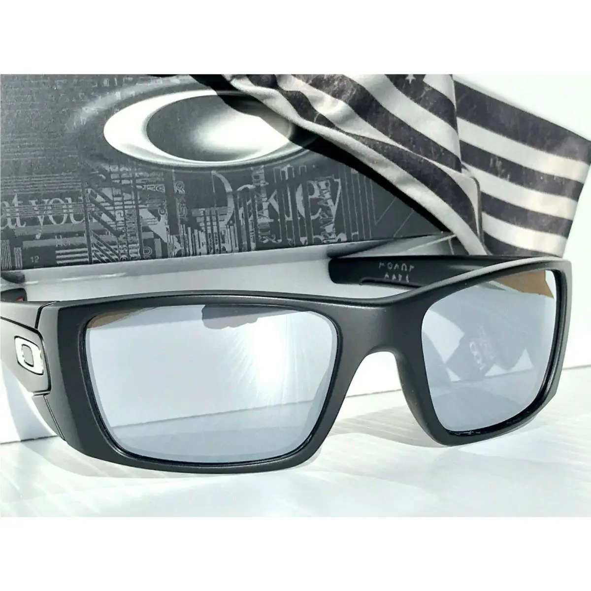 Fuel Cell Usa Tonalflag w Polarized Galaxy Chrome Lens Sunglass 9096 by Oakley