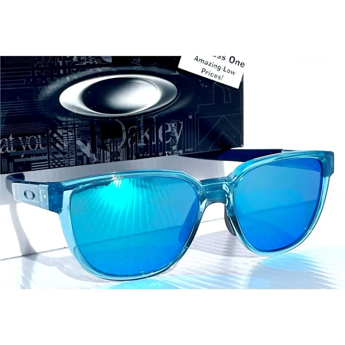 Oakley Actuator Stoash Crystal Prizm Sapphire Lens Sunglass 9250-06