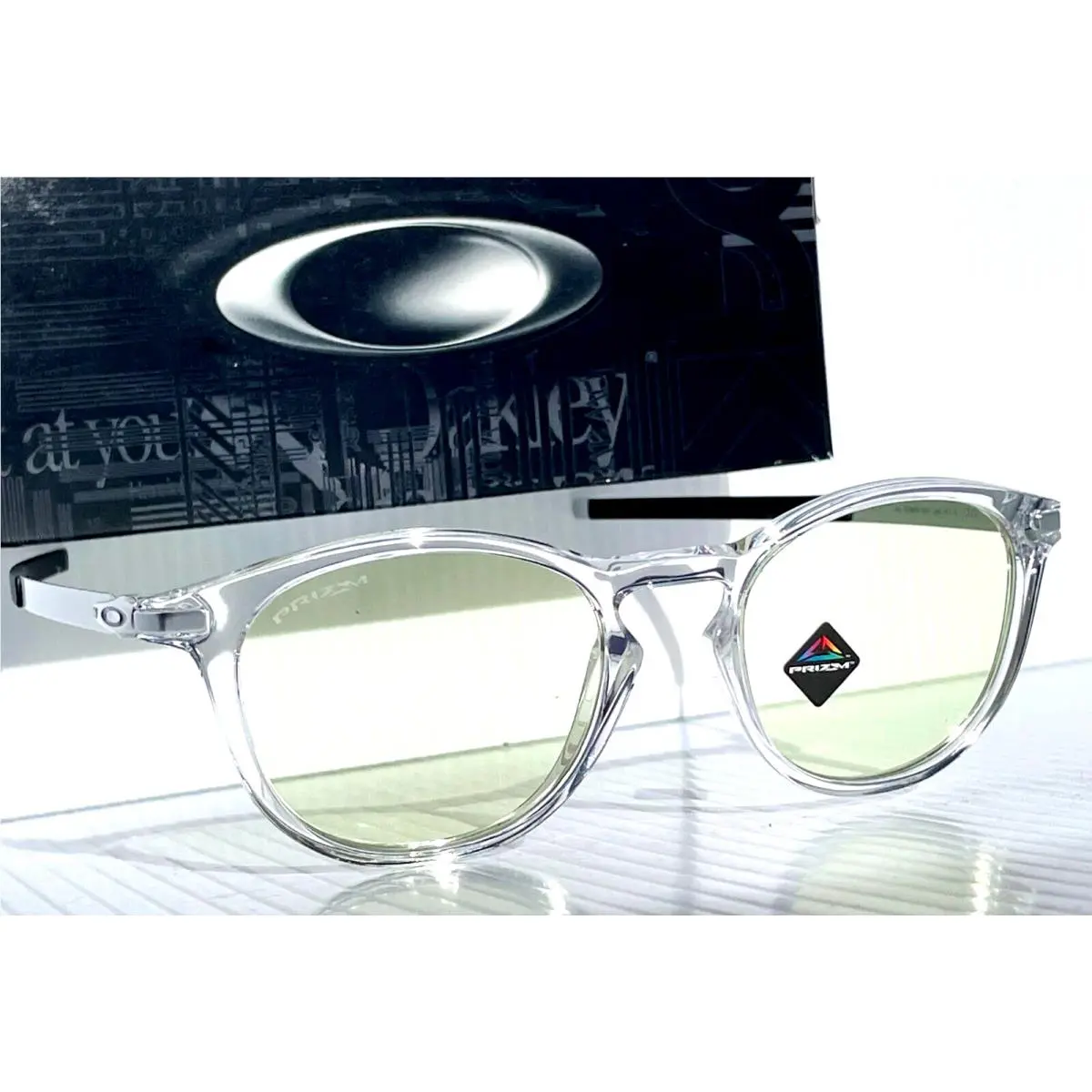 Oakley Pitchman R Clear Prizm Gaming Blue Light Blocking Sunglass 9439-16