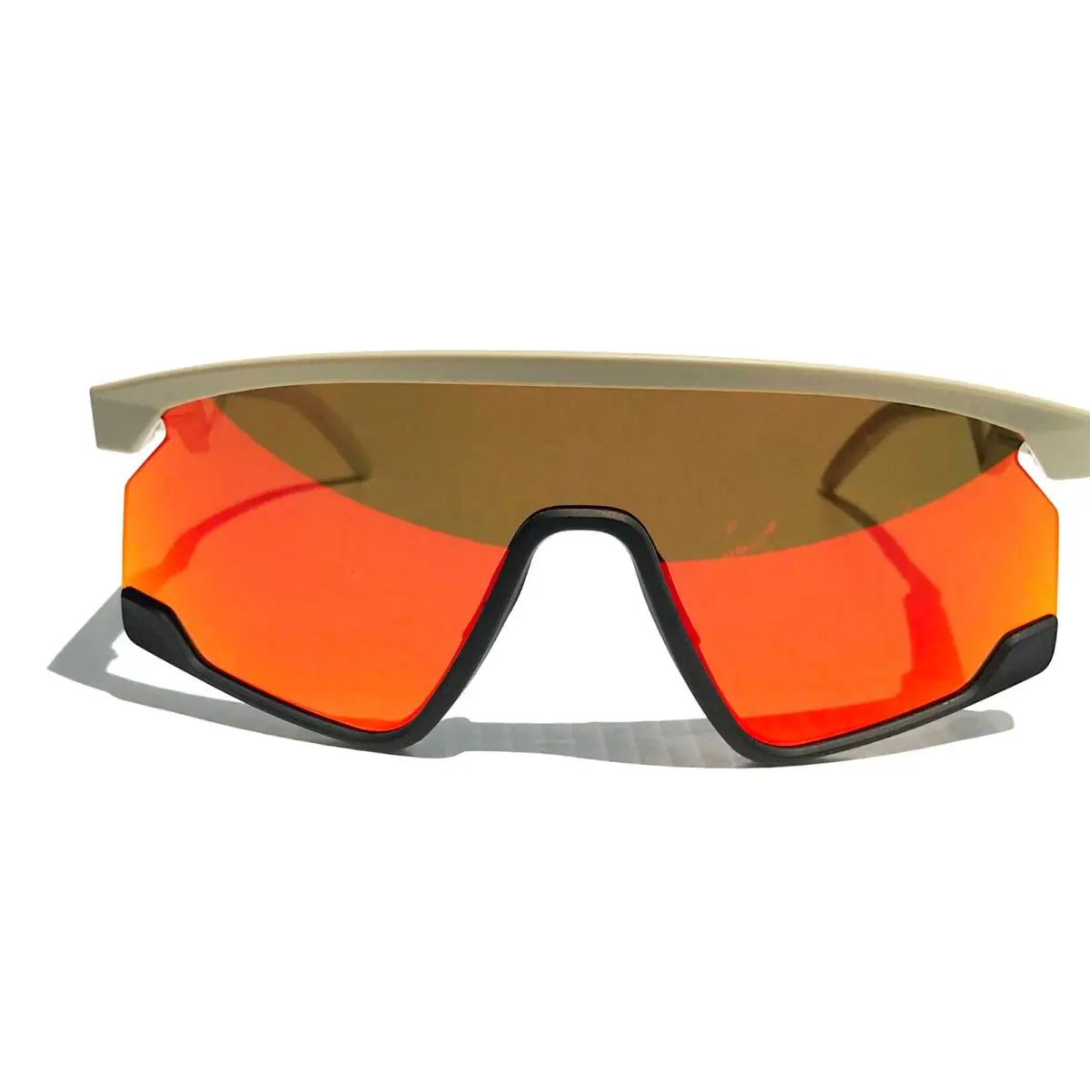 Bxtr Matte Desert Tan Prizm Ruby Mirror Lens Sunglass 9280-04 by Oakley