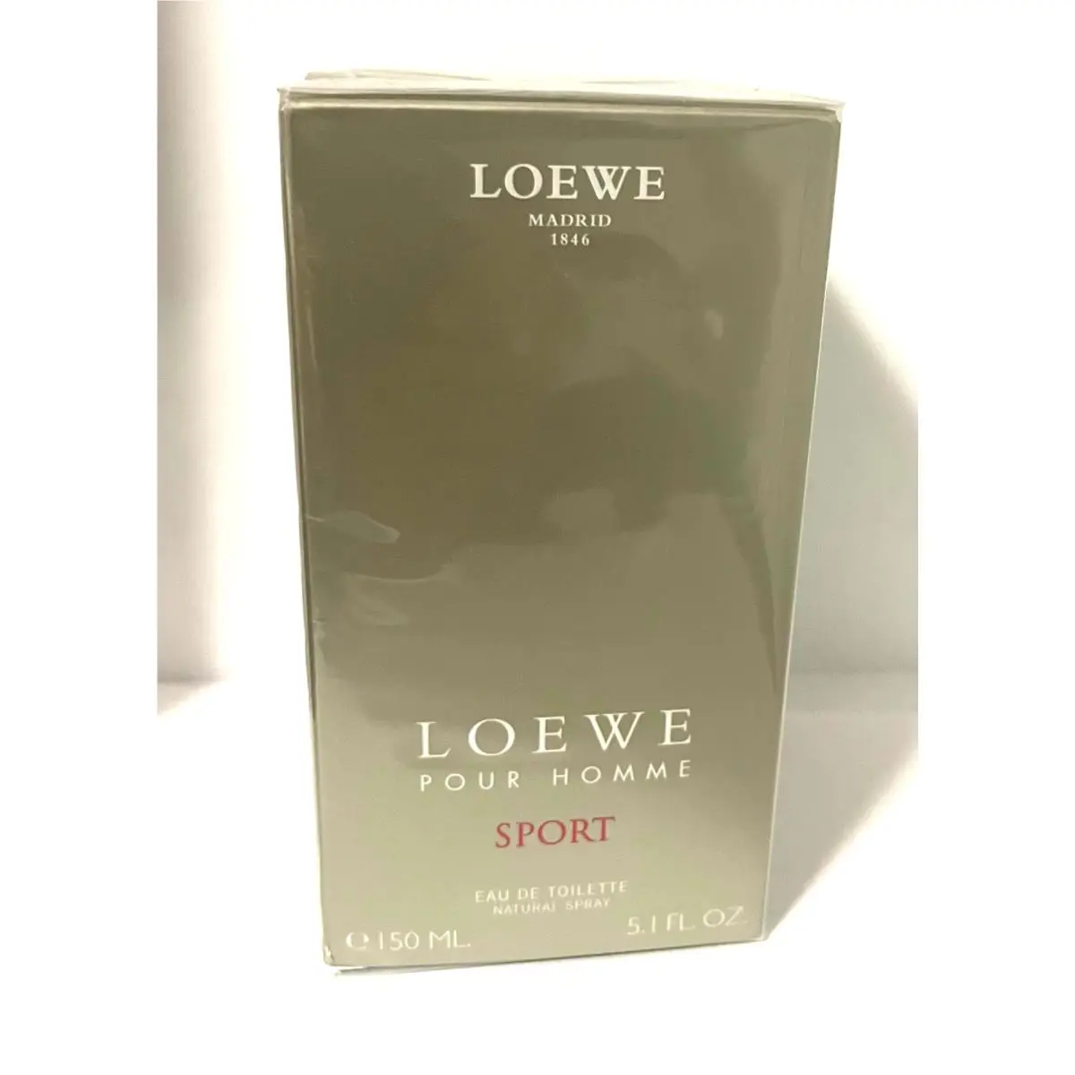 Loewe Pour Homme Sport Eau DE Toilette Natural Spray 150 ML/5.1 Fl.oz.new