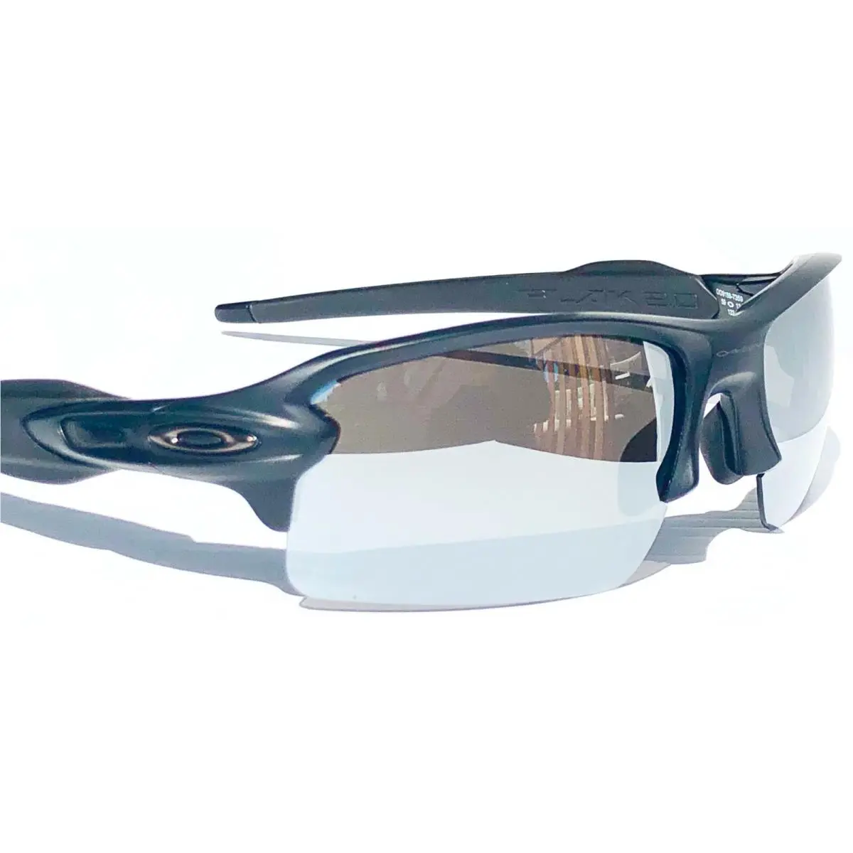 Oakley Flak 2.0 Matte Black Polarized Galaxy Chrome Mirror Sunglass 9188