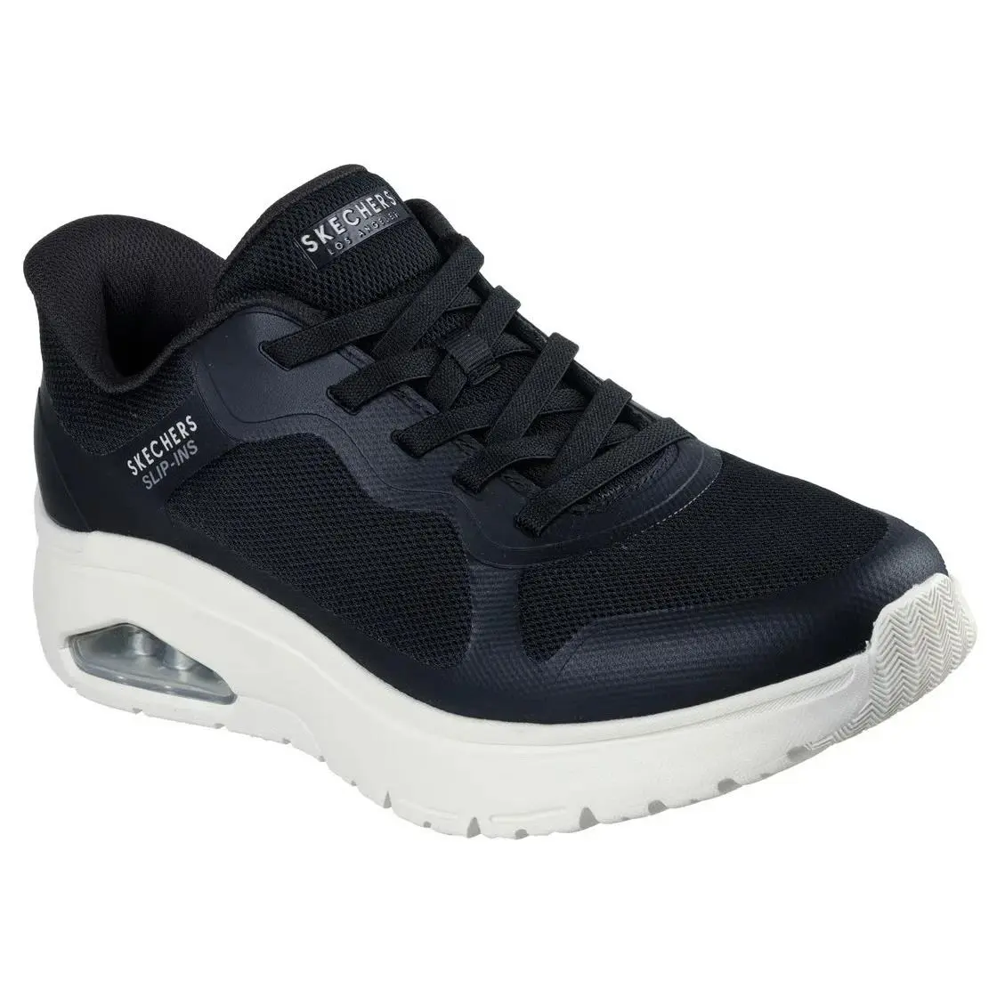 Skechers shoes - Slip-ins: Uno Flex - EZ Air Slip-ins - 183312 BLK - Black/White 4