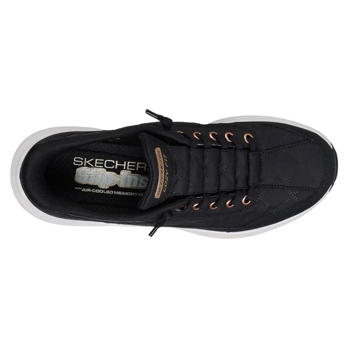 Skechers shoes - Black/Rose Gold 3