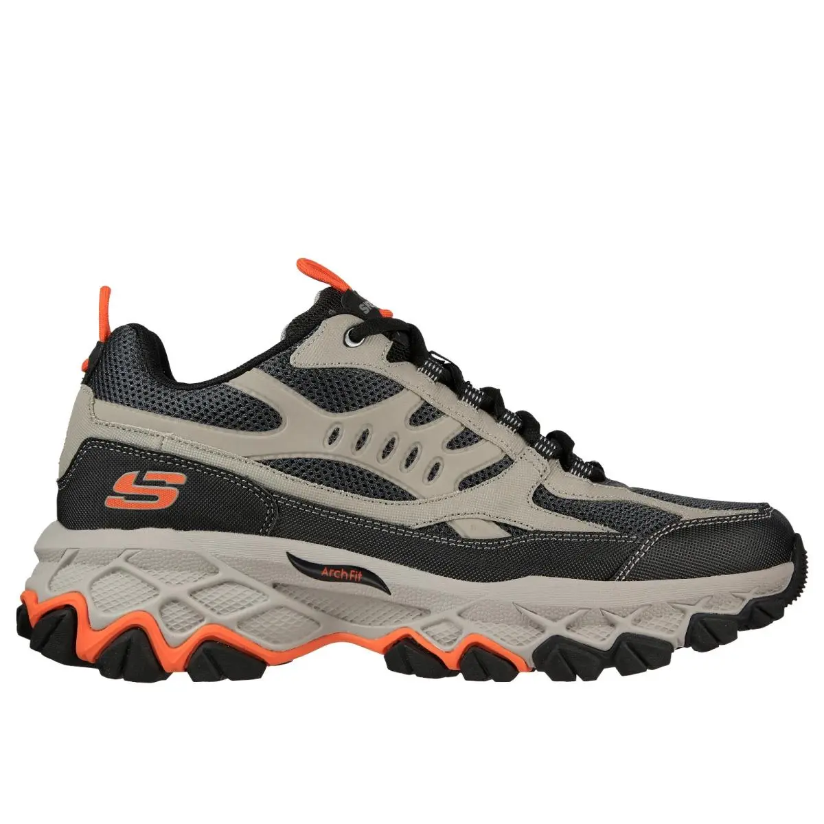 Skechers shoes - TAUPE / BLACK 4