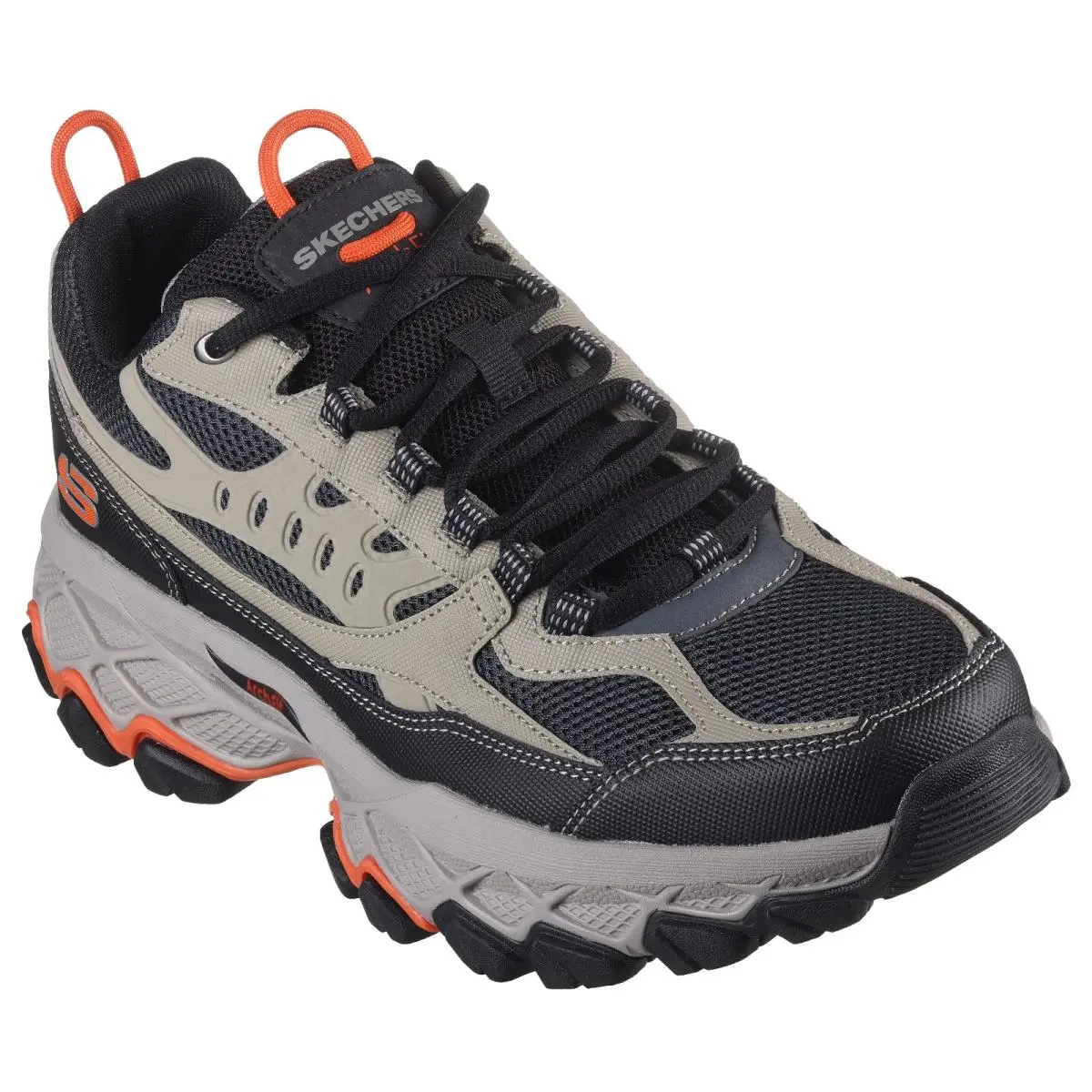 Skechers shoes - TAUPE / BLACK 5