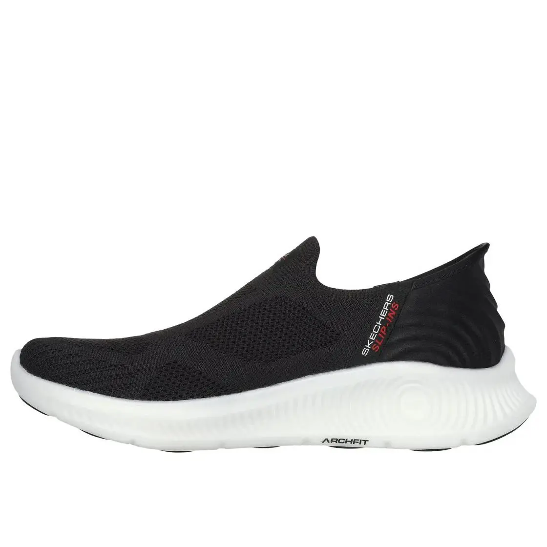 Skechers shoes - GO WALK Anywhere - The Tourist - 216301 BKW - Black/White 1