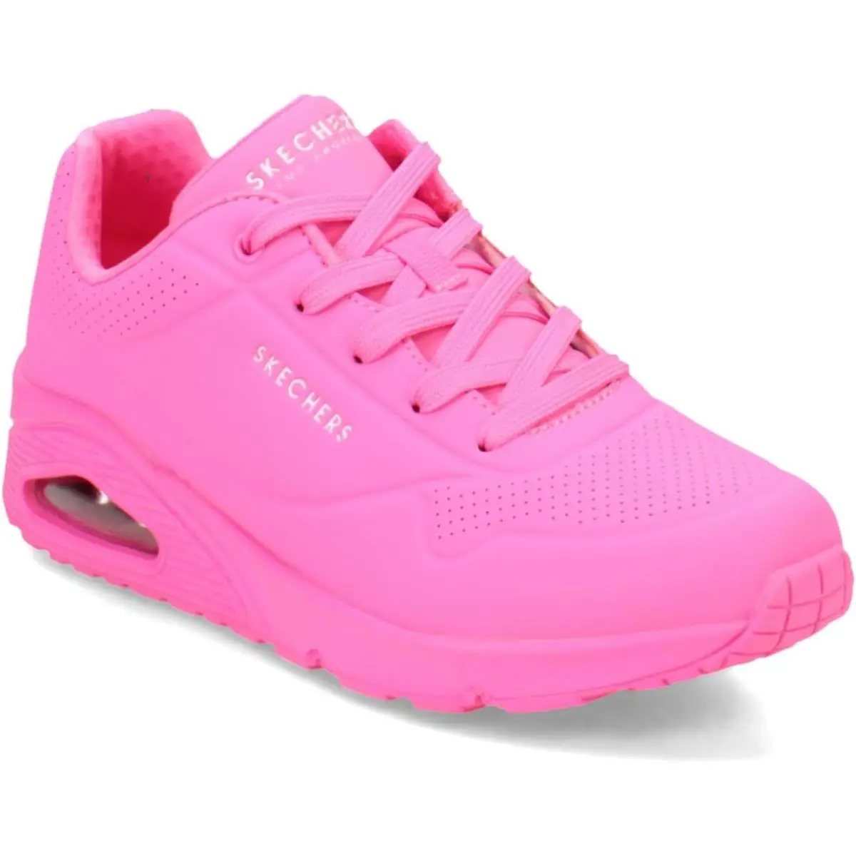 Womens Uno Stand ON Air Athletic Shoes Casual Sneakers Pink by Skechers