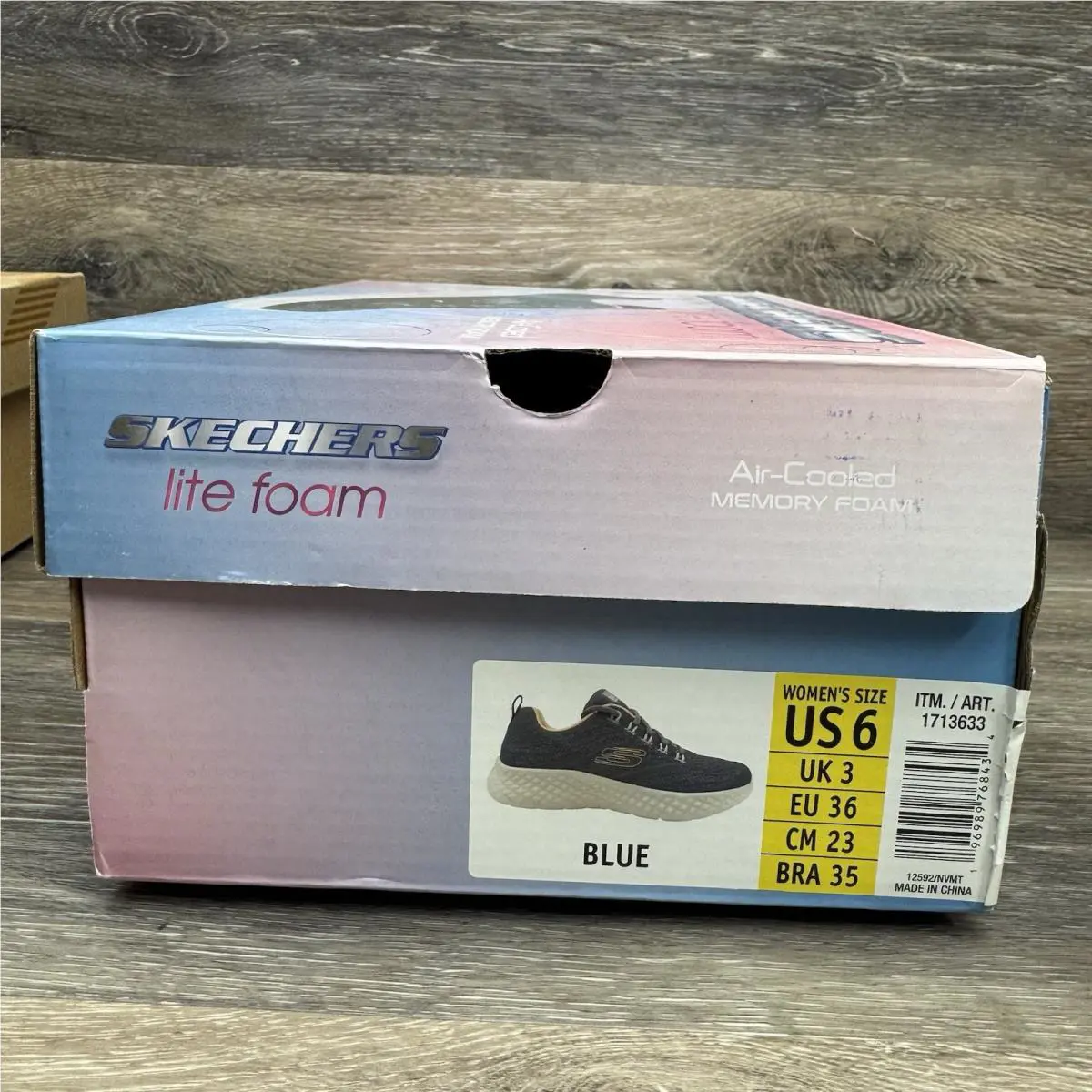 Skechers shoes - SKECHERS Lite-Foam Memory Foam Sneakers - 1713633 - Blue 12