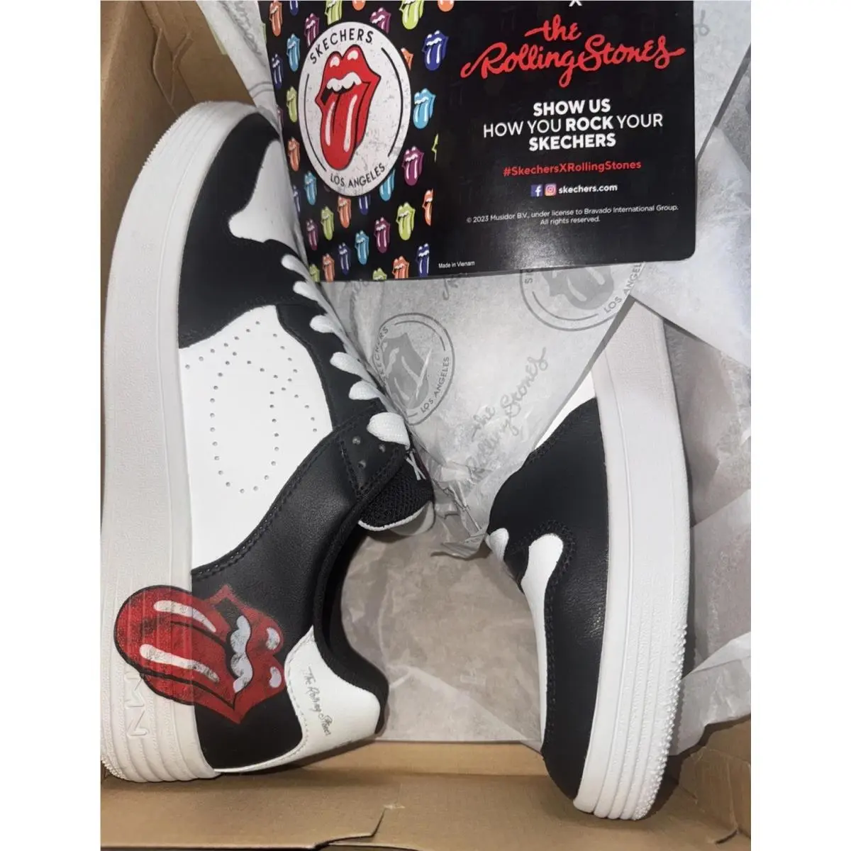 Skechers shoes - Palmilla-RSMarquee - 210748/BKW - White/Black 6