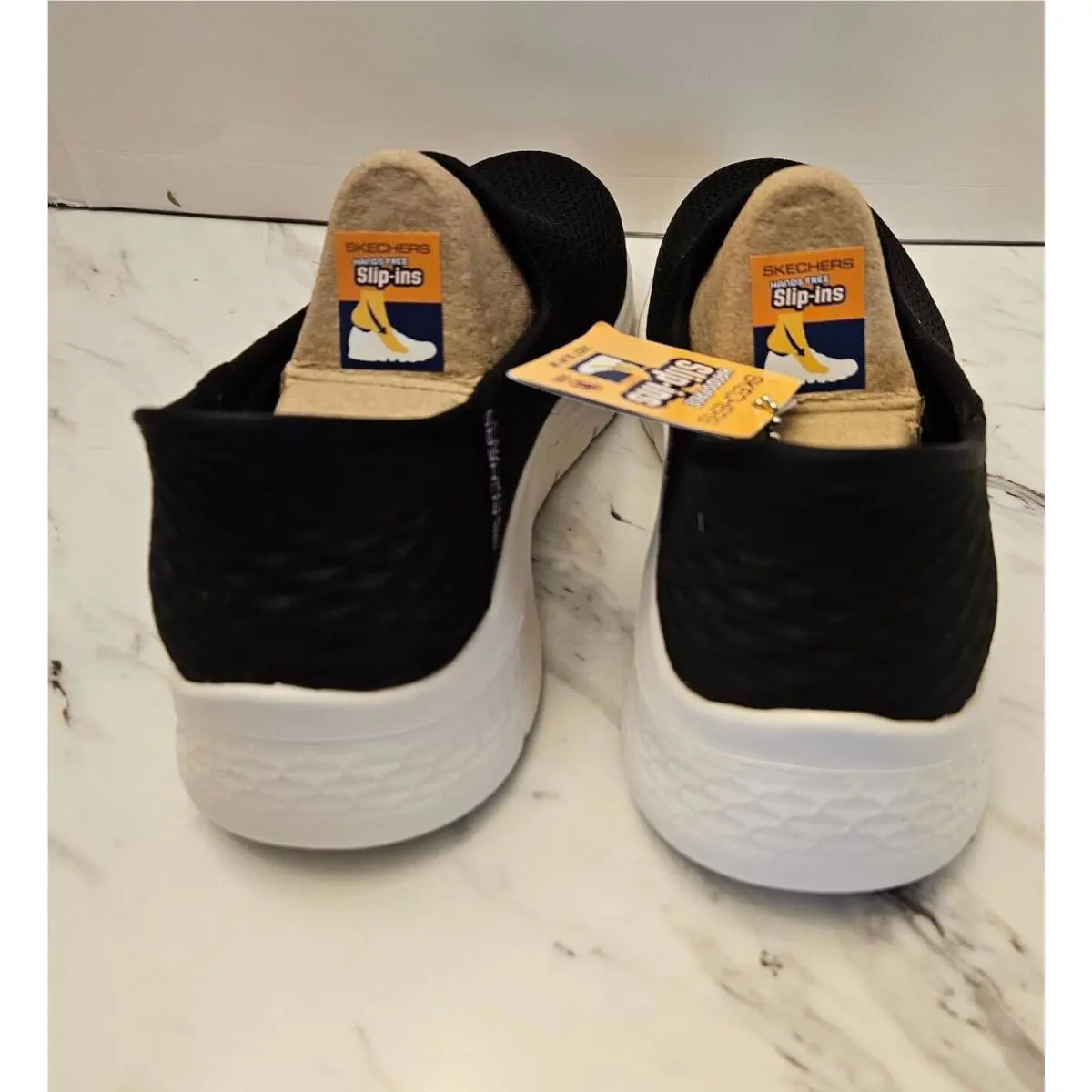 Skechers shoes - GO WALK FLEX - WALK FLEX - black /white 1