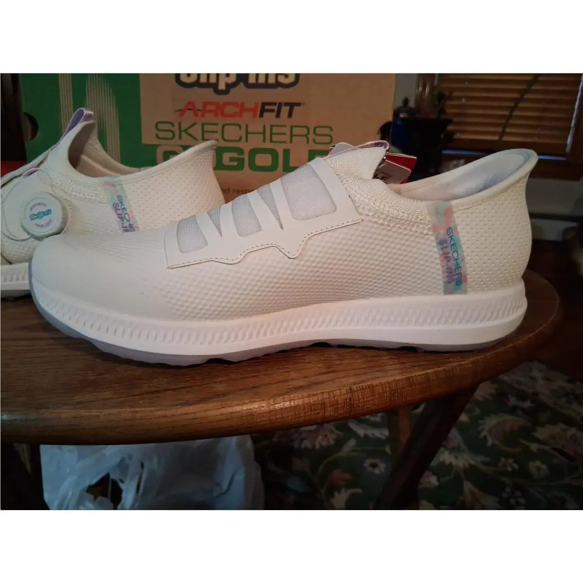 Skechers shoes - Go Golf Elite 5 Twist Slip On - White 2