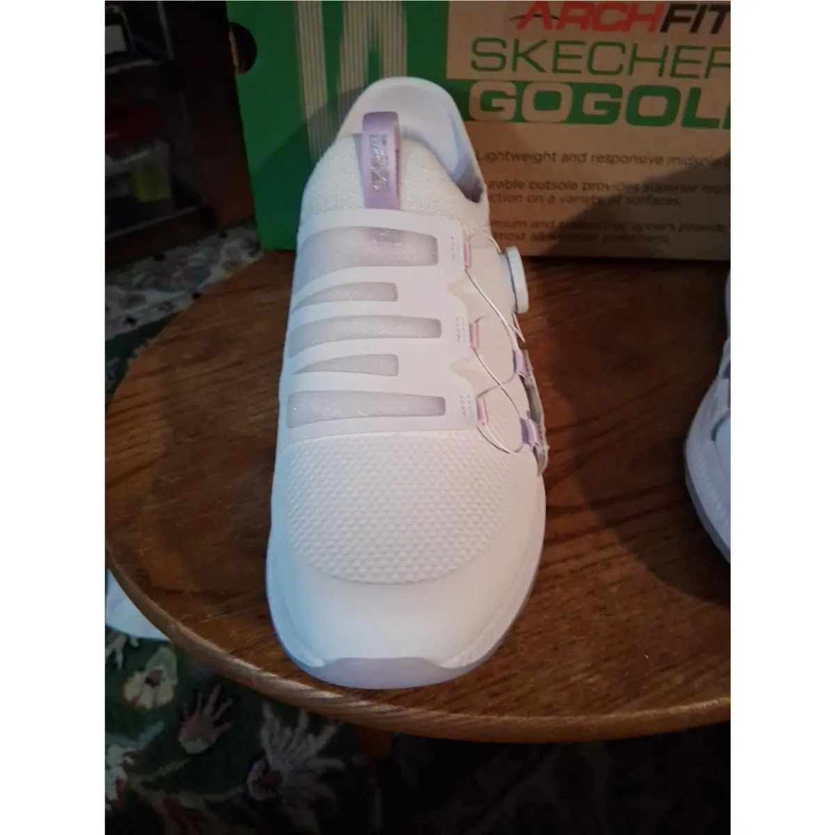 Skechers shoes - Go Golf Elite 5 Twist Slip On - White 3