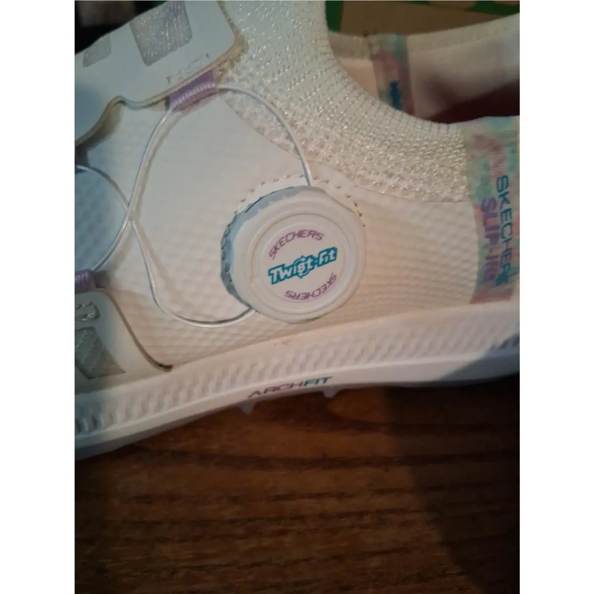 Skechers shoes - Go Golf Elite 5 Twist Slip On - White 4