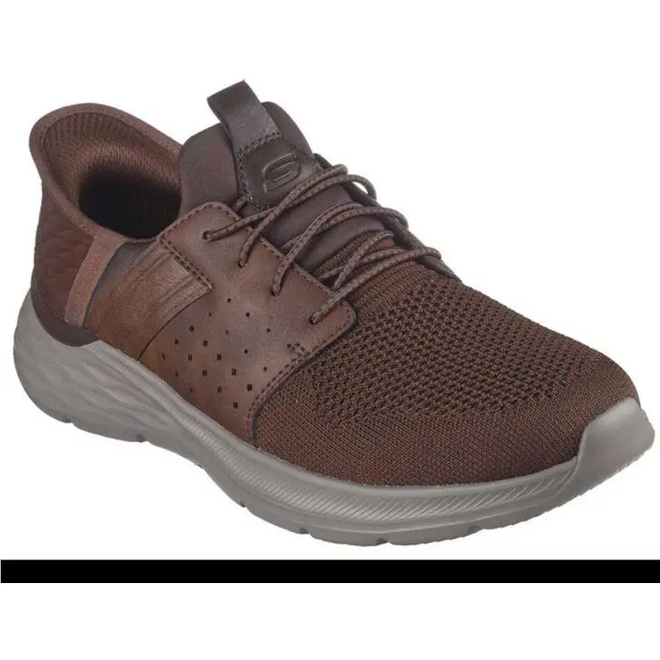 Skechers shoes - Skechers Slip-Ins Relaxed Fit Garner Newick - Brown 1