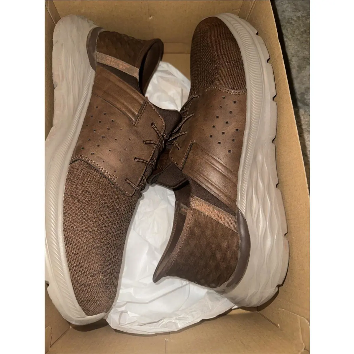 Skechers shoes - Skechers Slip-Ins Relaxed Fit Garner Newick - Brown 0