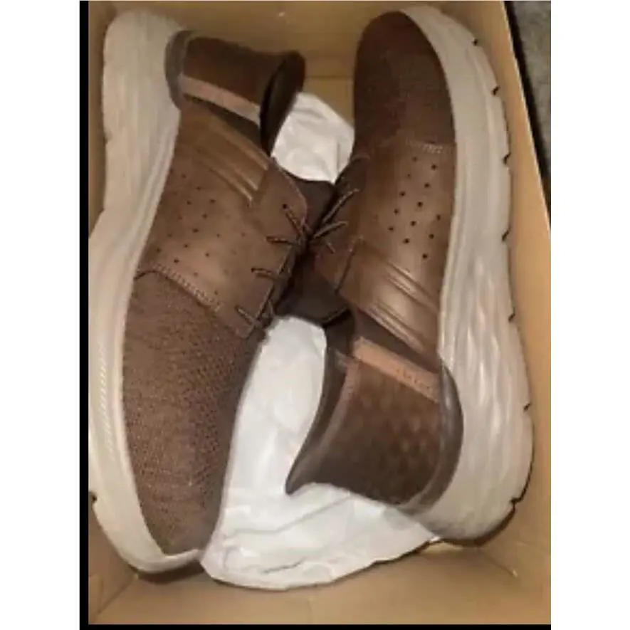 Skechers shoes - Skechers Slip-Ins Relaxed Fit Garner Newick - Brown 3
