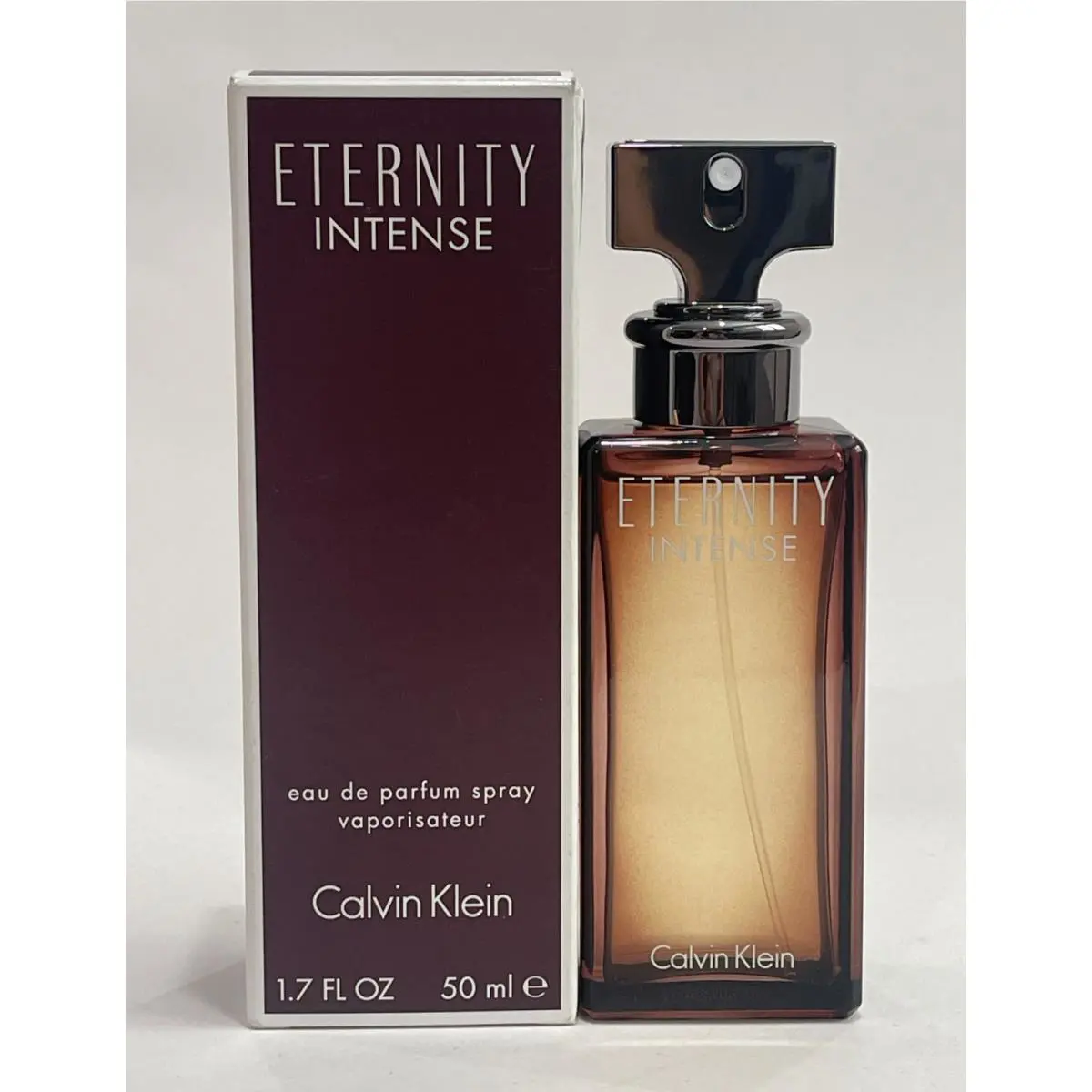 Calvin Klein Eternity Intense Eau De Parfum 1.7 fl oz / 50 ml Unsealed