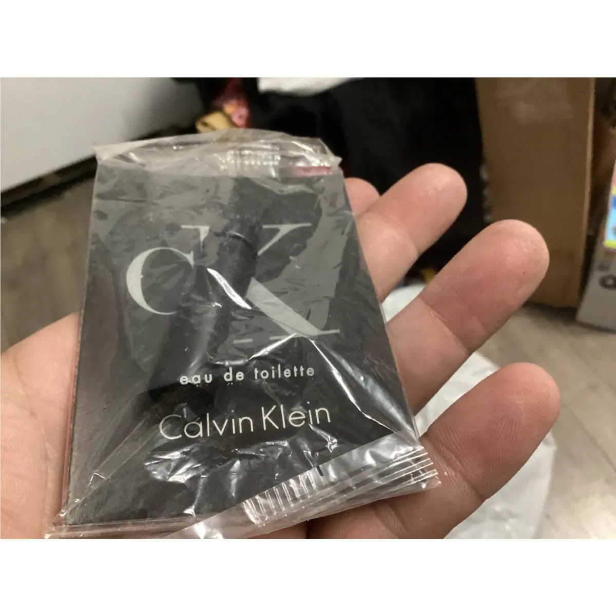 Sample Calvin Klein Men`s Cologne Eau De Toilette Vintage Rare