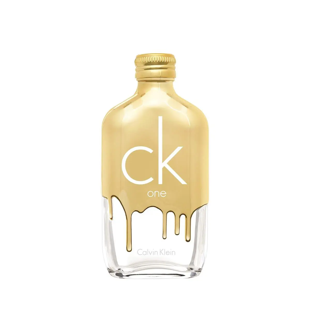 Calvin Klein One Gold Eau de Toilette Spray 3.4 oz Unisex Fragrance - Cyan