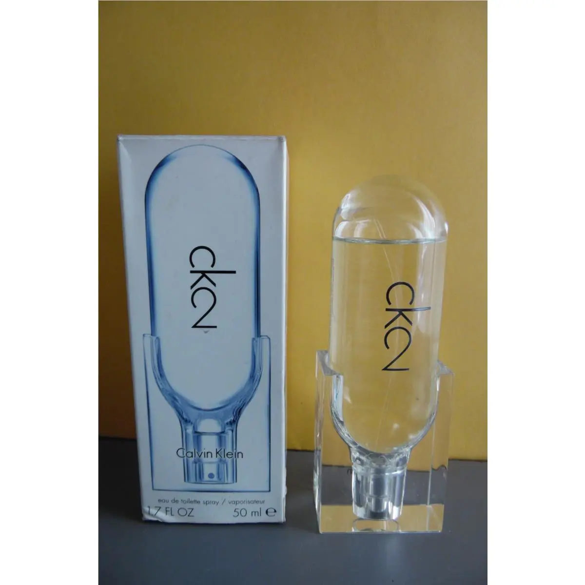 CK2 1.7 FL OZ by Calvin Klein For Men Edt / 50 ML Natural Spray