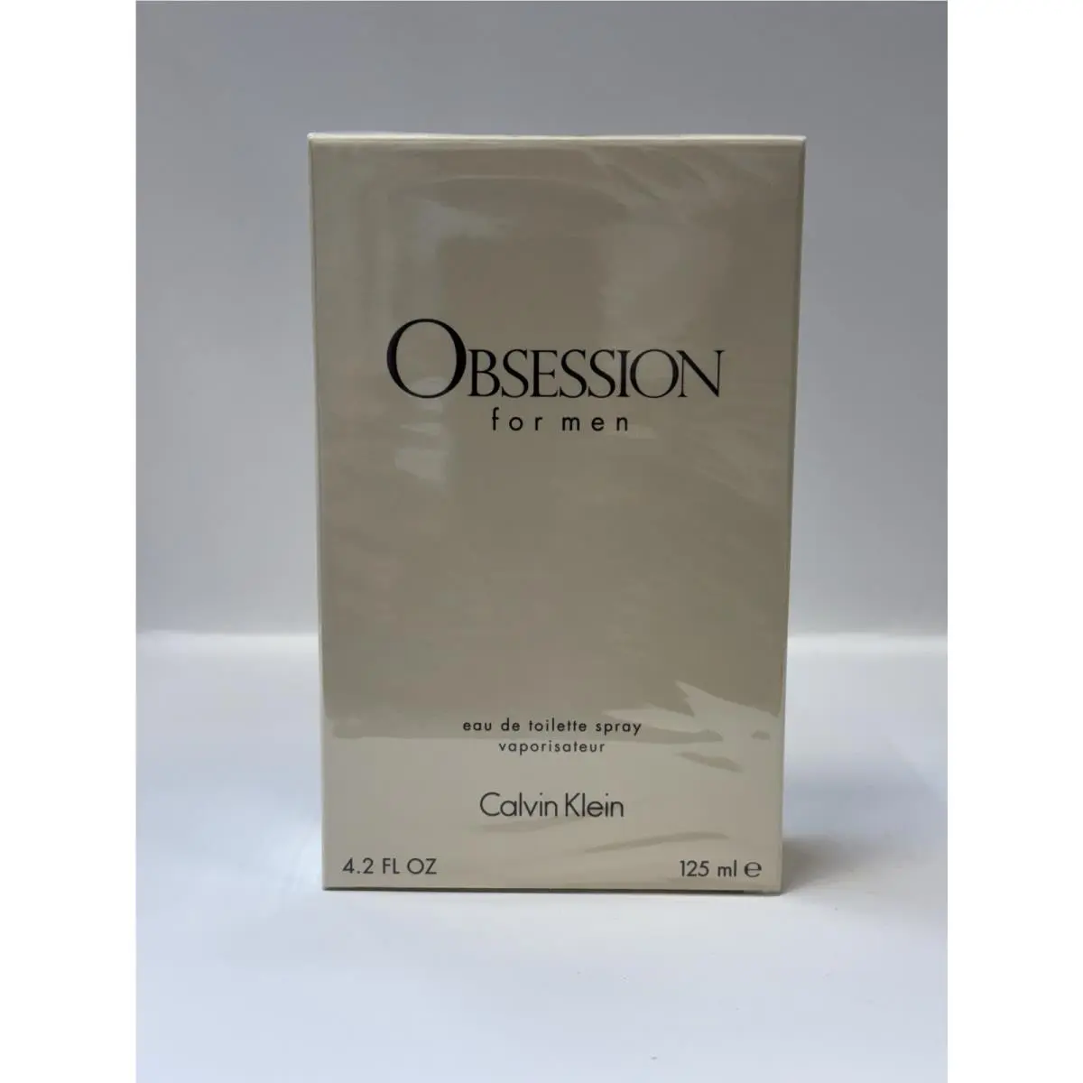 Calvin Klein Obsession For Men Eau Toilette Spray 4.2 OZ /125 ML