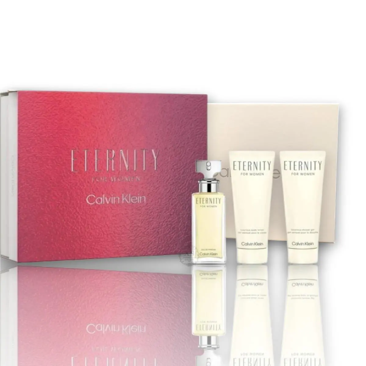 Calvin Klein Eternity 3Pc Set Eau De Parfum 1.6 oz Blotion Shower Gel 3.3 oz