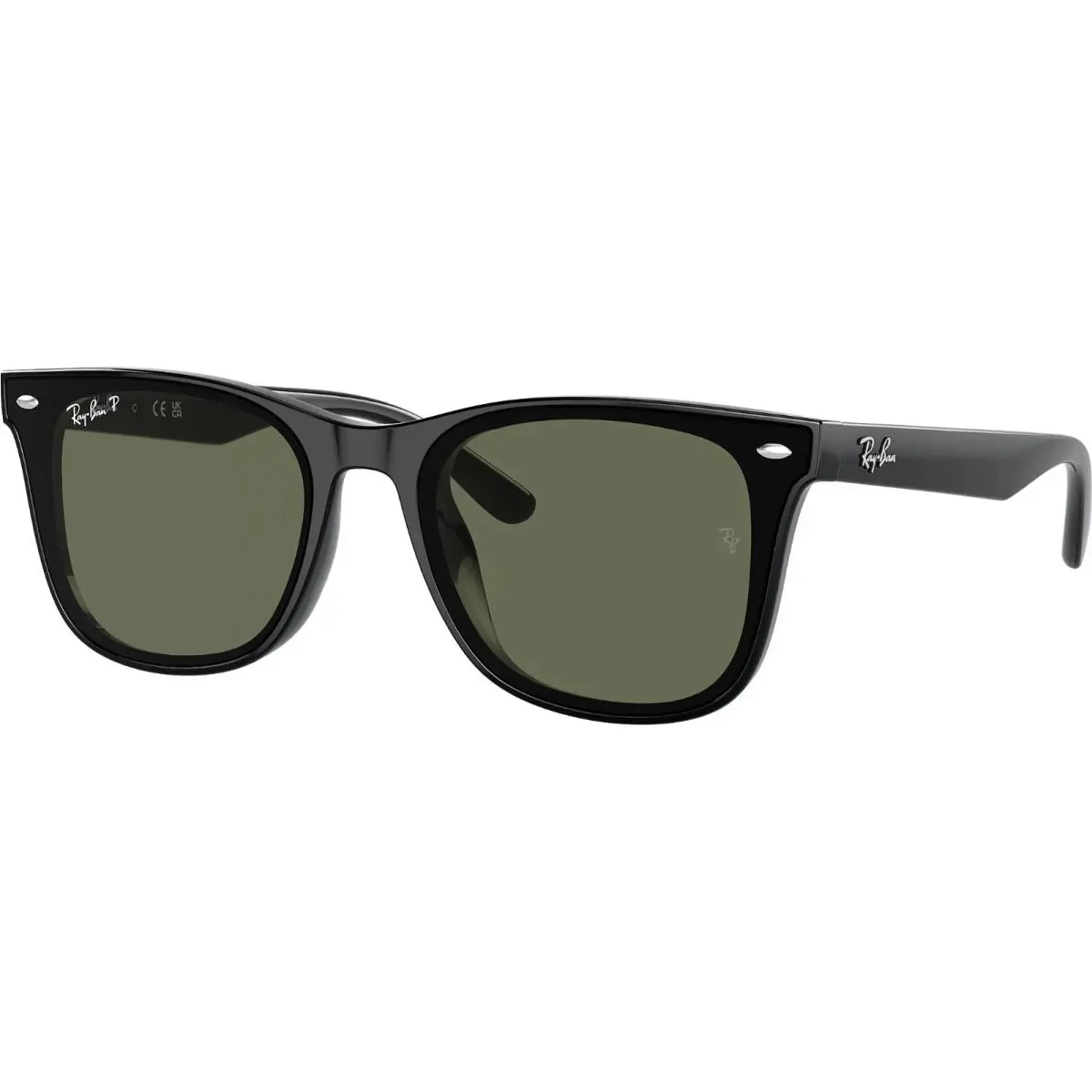 Ray-ban Sunglasses RB4420 601/9A Black/dark Green Polarized Lens 65MM