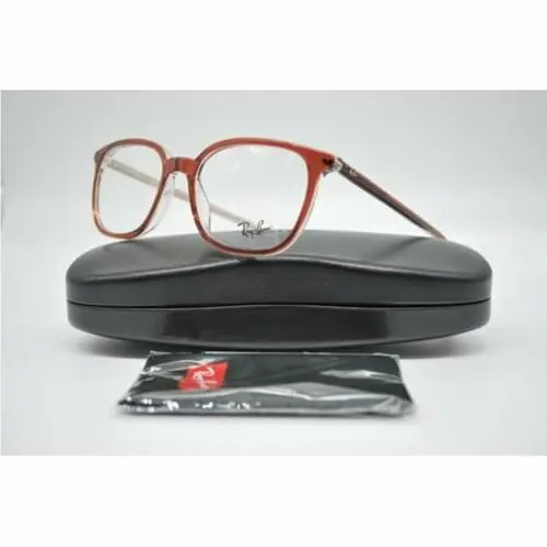 Ray-ban 5406 Eyeglasses Frames: 5406 8171 Brown On Transparent