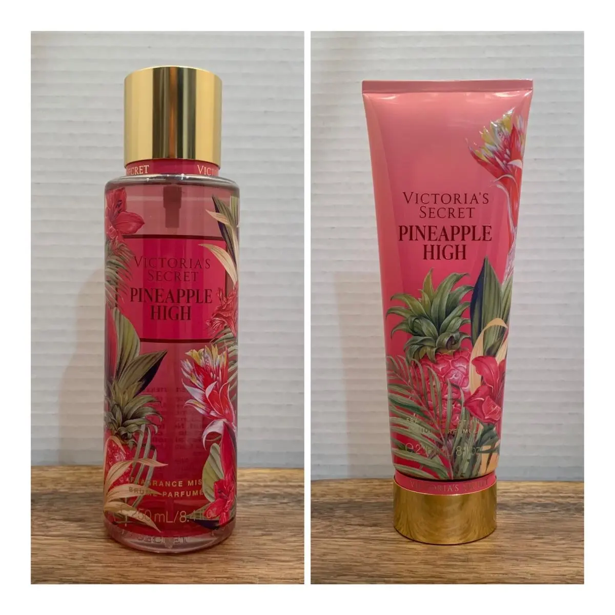 Victoria’s Secret Pineapple High Fragrance Mist and Lotion