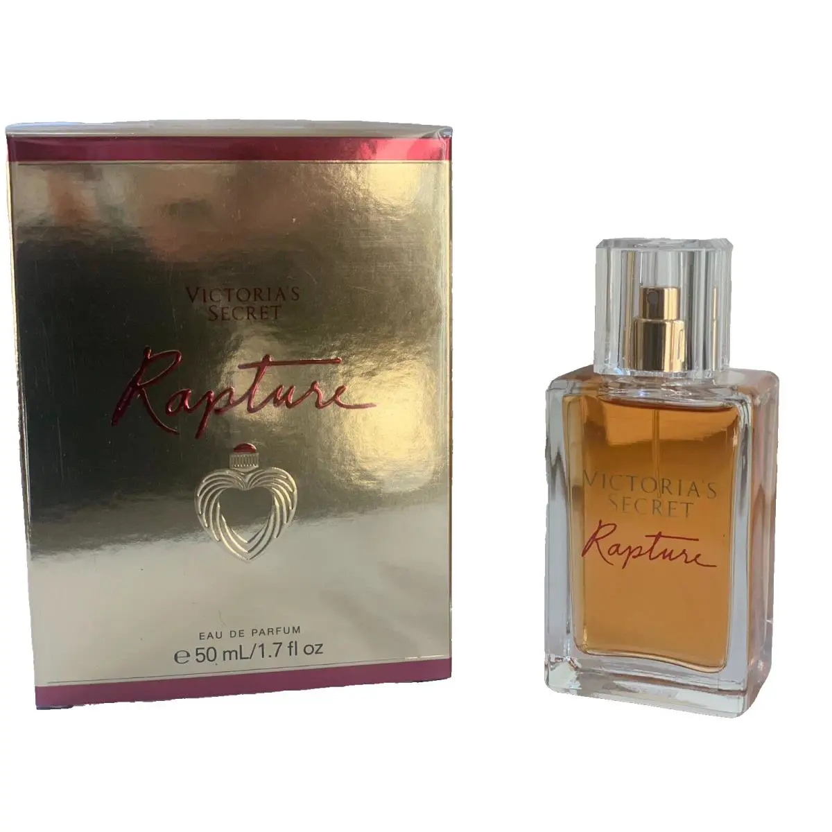 Victoria`s Secret Rapture Eau De Parfum Perfume 1.7 fl oz 50ml Boxed