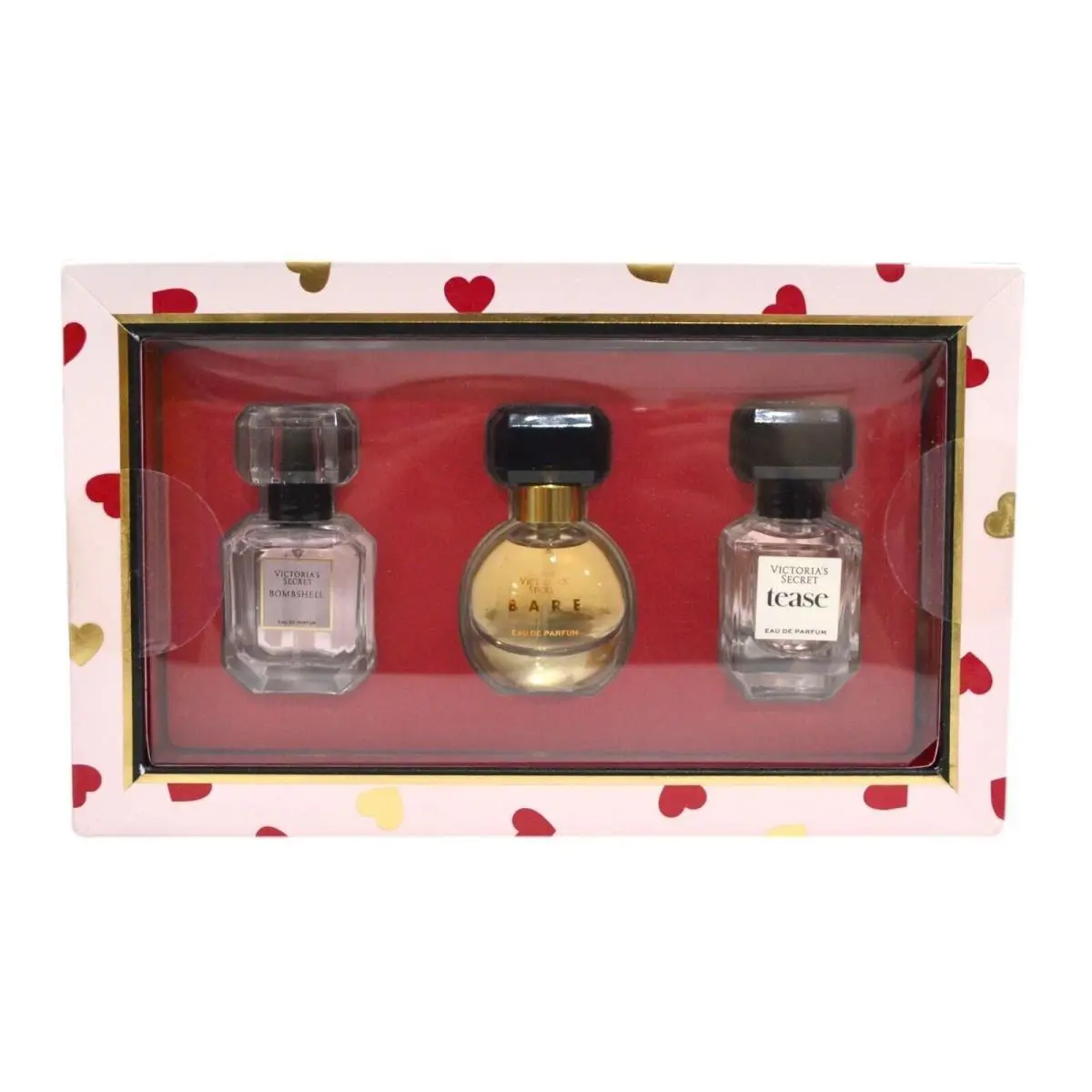 Victoria`s Secret Mini Perfume Gift Set 3 Piece Eau De Parfum Travel Size Vs