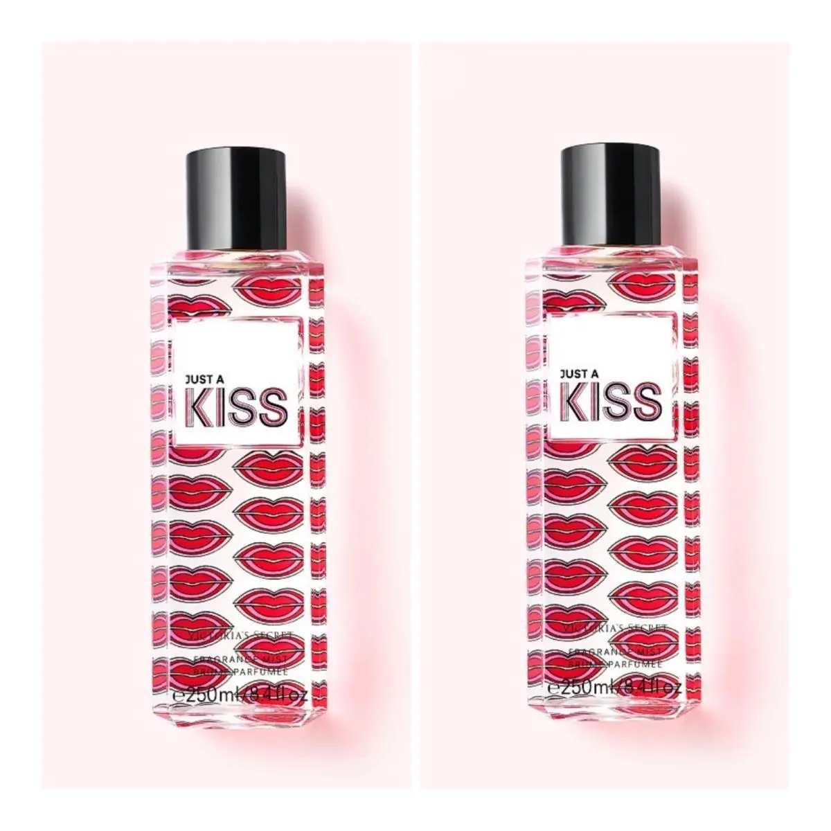 Victoria’s Secret Just A Kiss Fragrance Mist 8.4 Fl.oz. Lot of 2