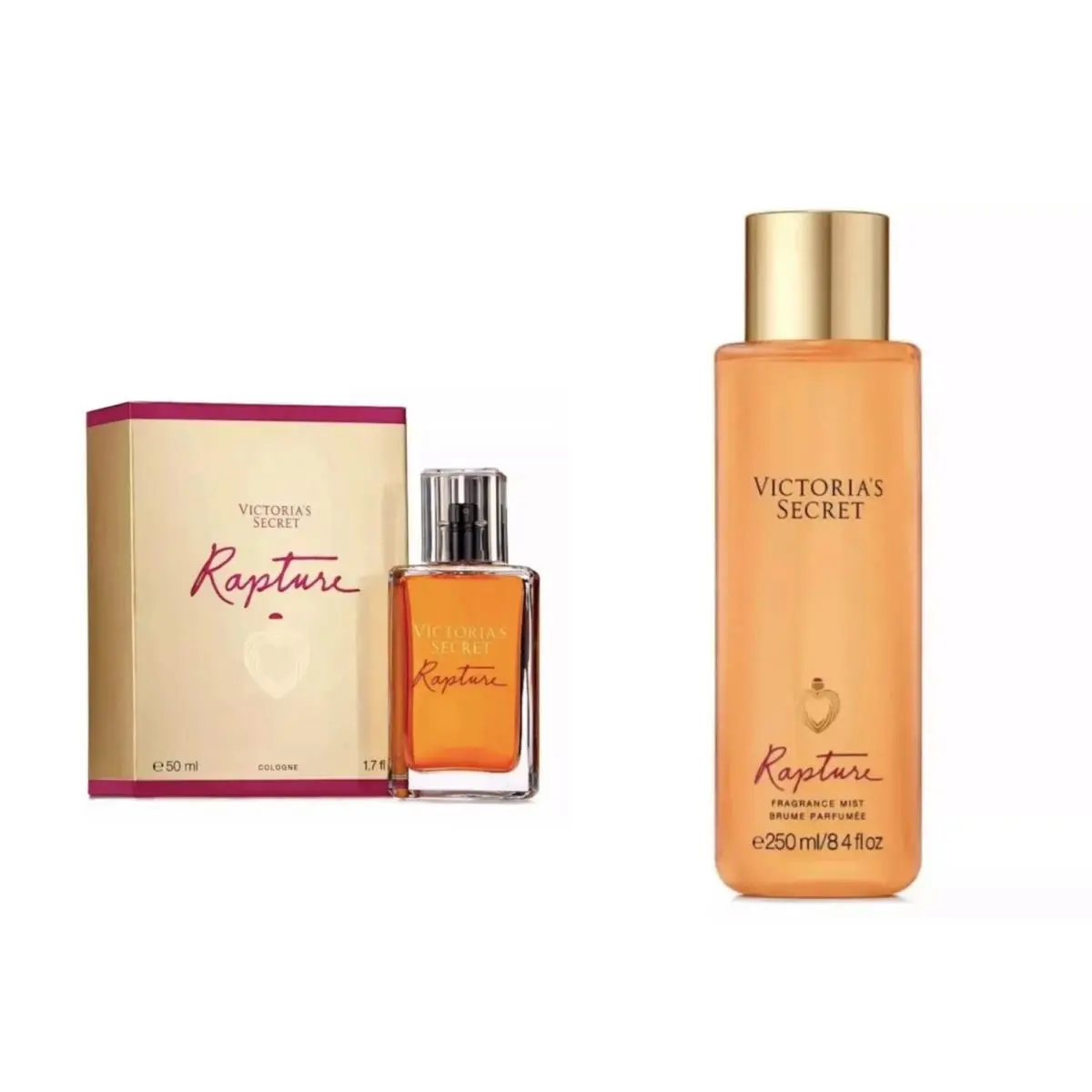 Victoria’s Secret Rapture Cologne 1.7 Fl.oz. and Fragrance Mist