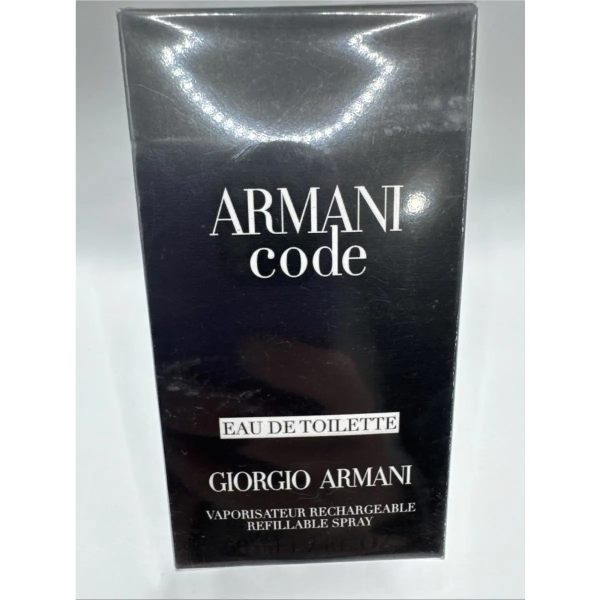 Giorgio Armani Code Eau de Toilette Edt Spray For Men 1.7 oz / 50 ml