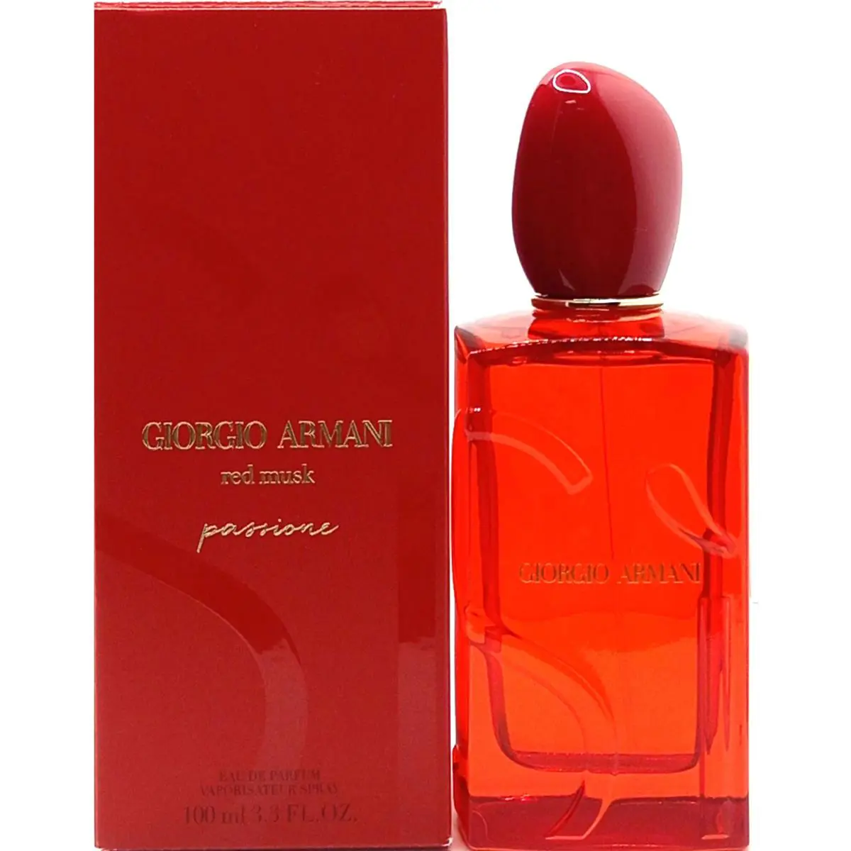 Giorgio Armani SI Passione Red Musk Eau DE Parfum Spray For Women 3.3 Oz /100 ml