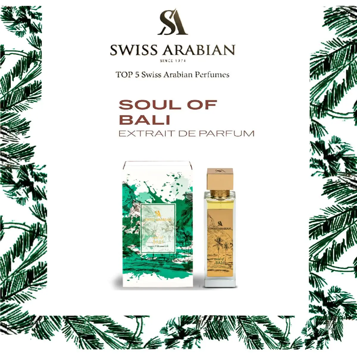 Soul Of Bali Extrait de Parfum Spray 3.4 oz by Swiss Arabian