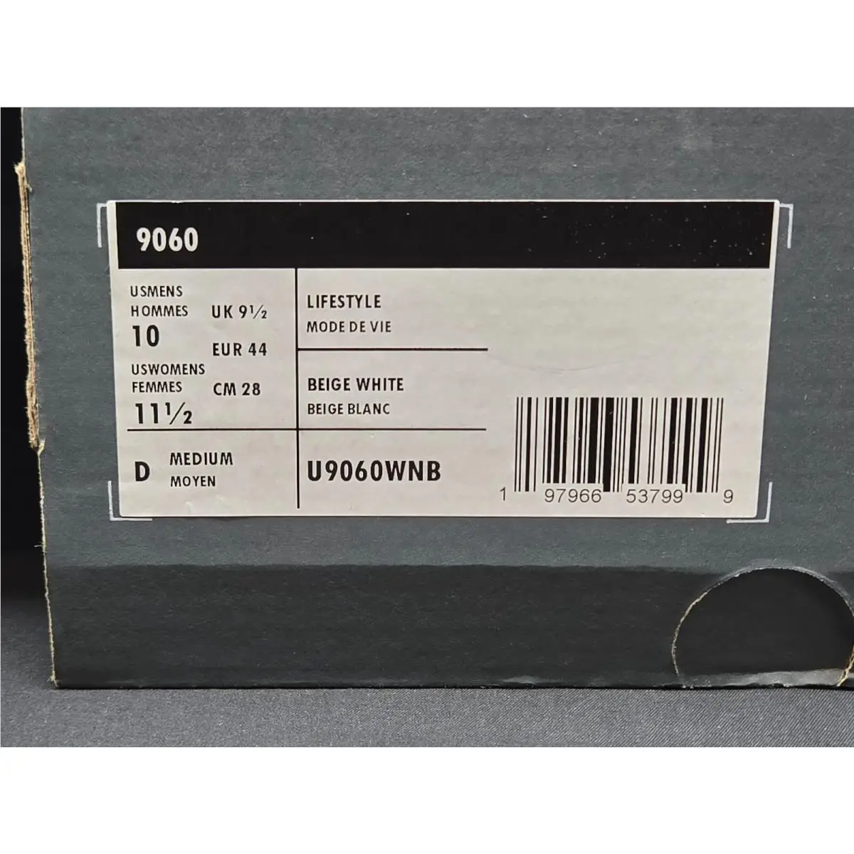 New Balance shoes - New Balance 9060 - U9060WNB - Beige 9