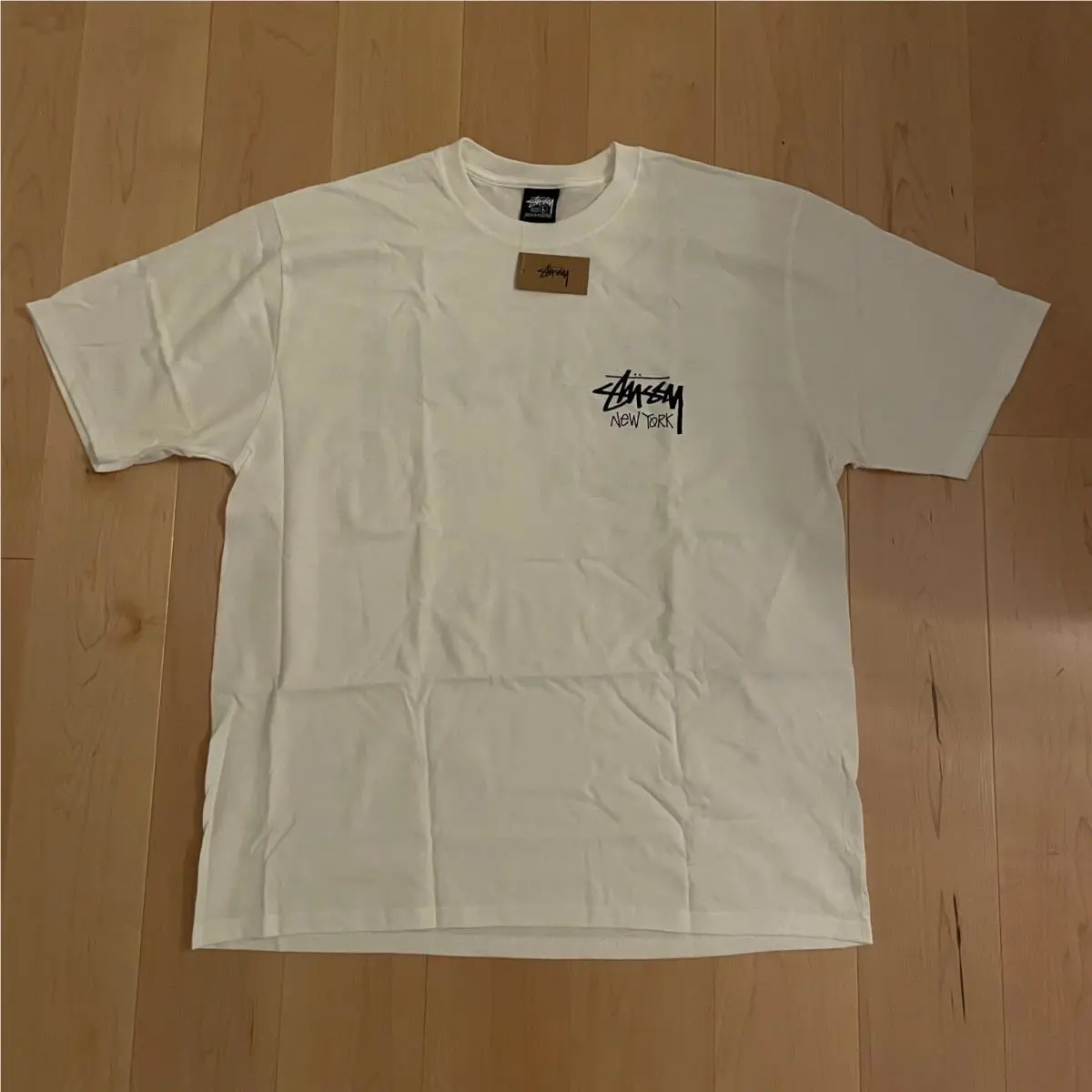 Stussy  clothing - Stussy Stock New York Tee - Style 3903976 - White 5