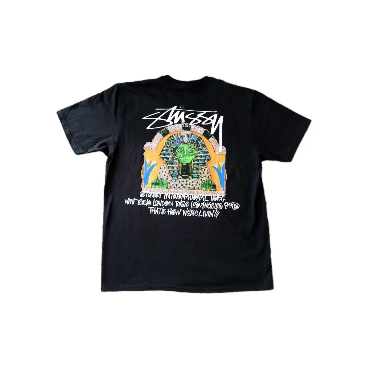 Stussy  clothing - Stussy Sphinx Tee - Sphinx Tee - Black (UPC: 195292313454) 0