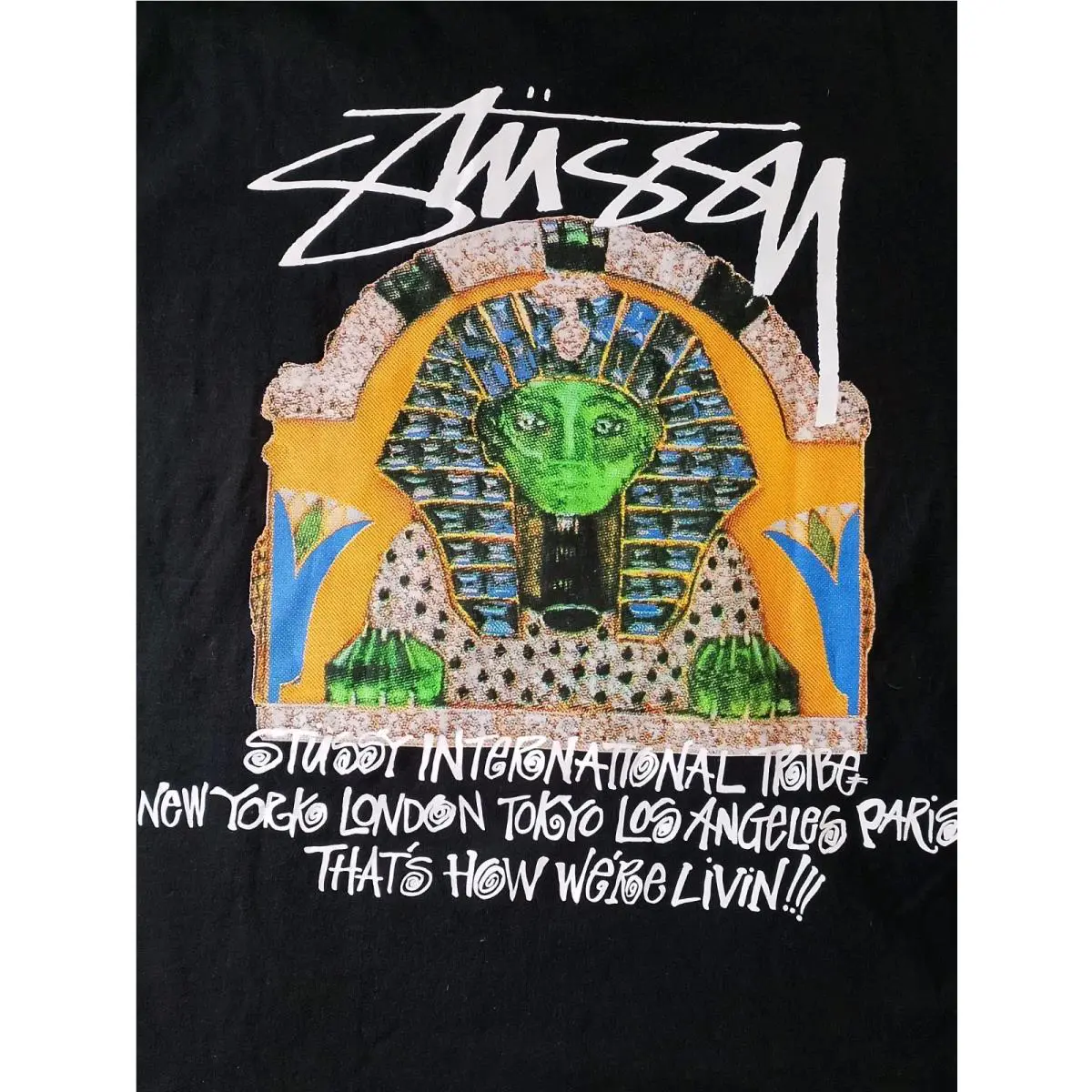 Stussy  clothing - Stussy Sphinx Tee - Sphinx Tee - Black (UPC: 195292313454) 1